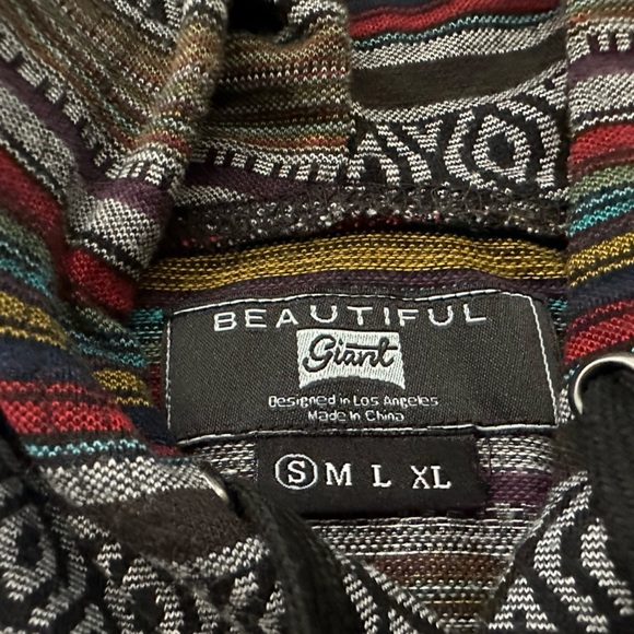 Hooded sweatshirt Peruvian, indigenous, - Picture 3 of 3